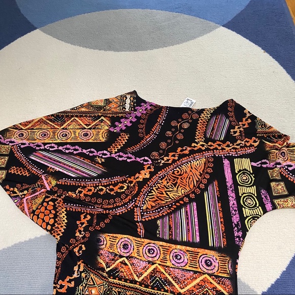 NWT Hypnotik color chain asymmetrical dress tunic - Picture 4 of 6